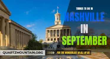 10 Must-Do Activities in Nashville this September