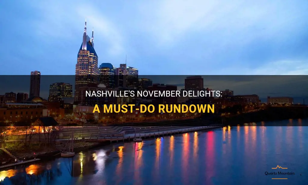 things to do in nashville tennessee in november