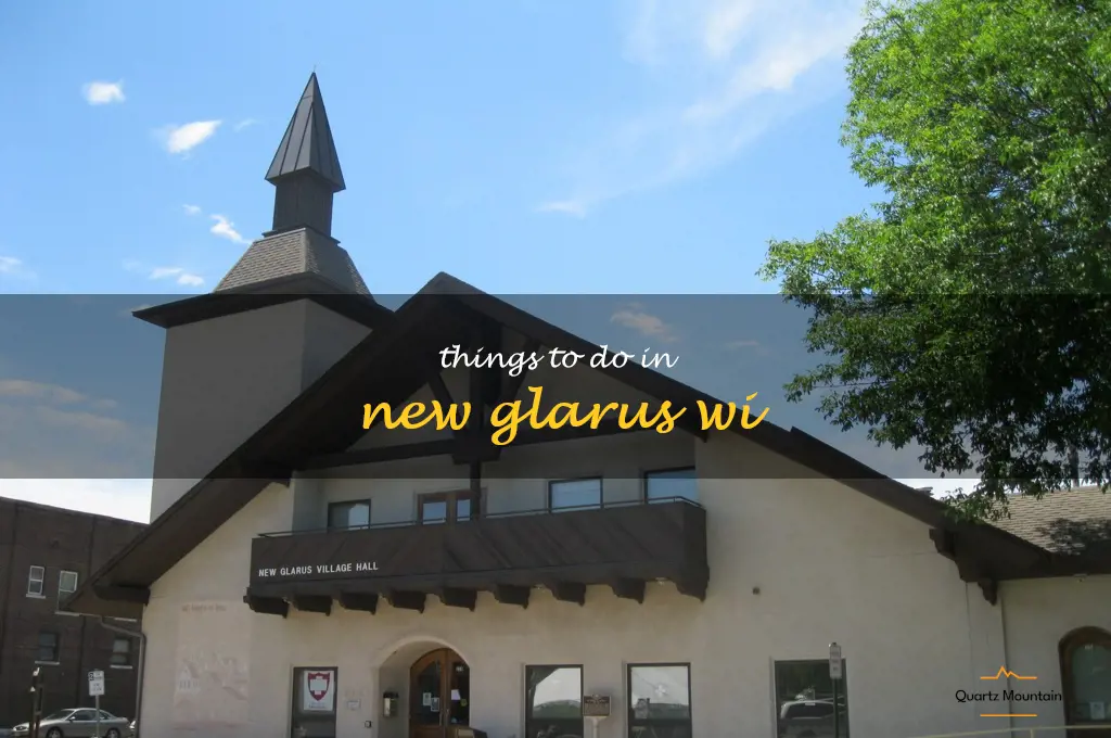things to do in new glarus wi