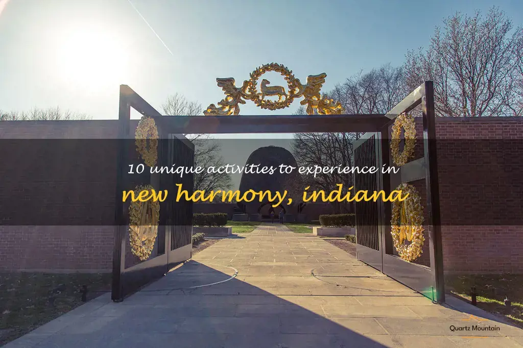 things to do in new harmony indiana