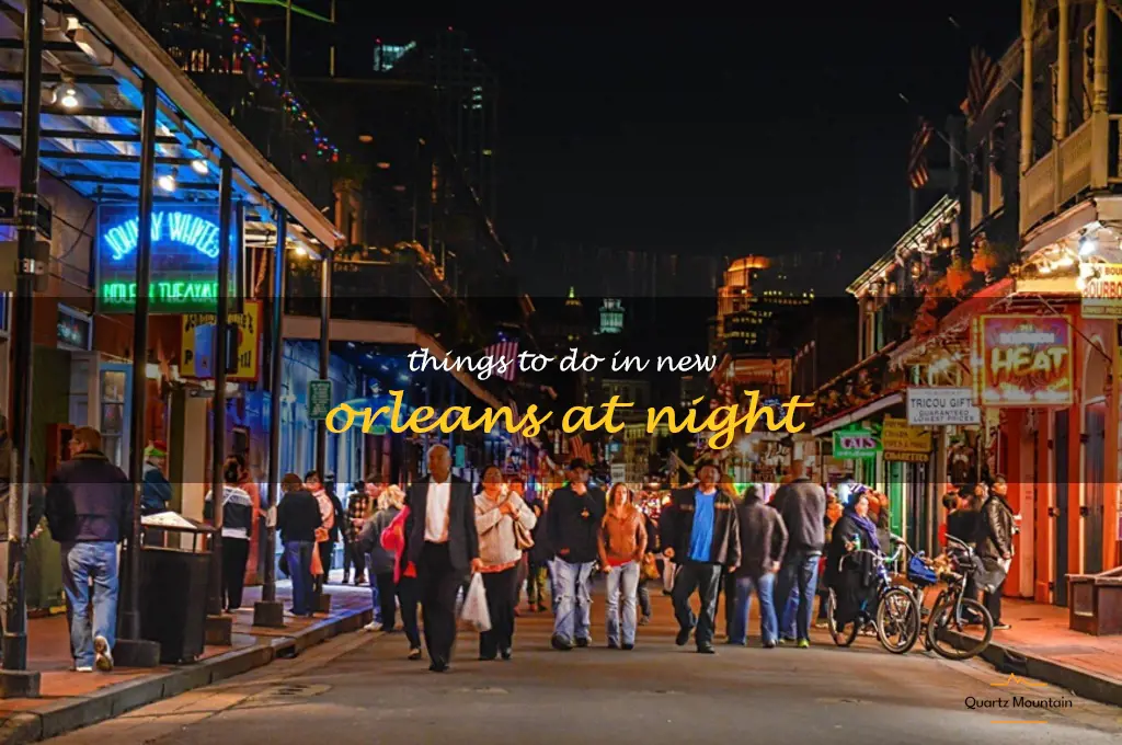 things to do in new orleans at night