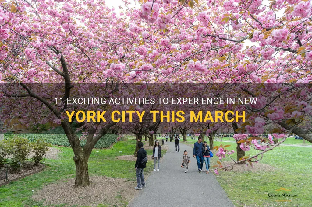 things to do in new york city in march