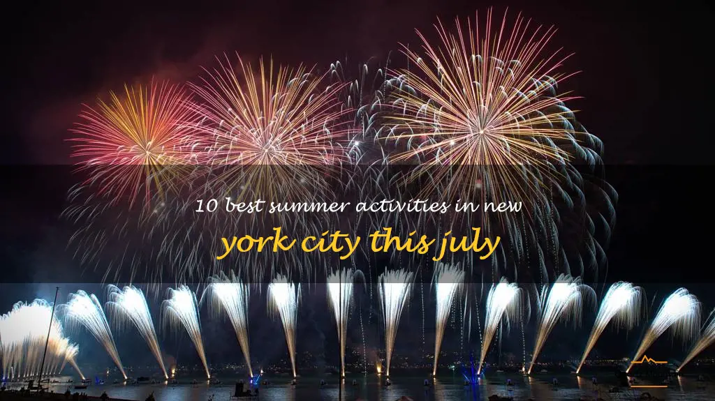 things to do in new york in july