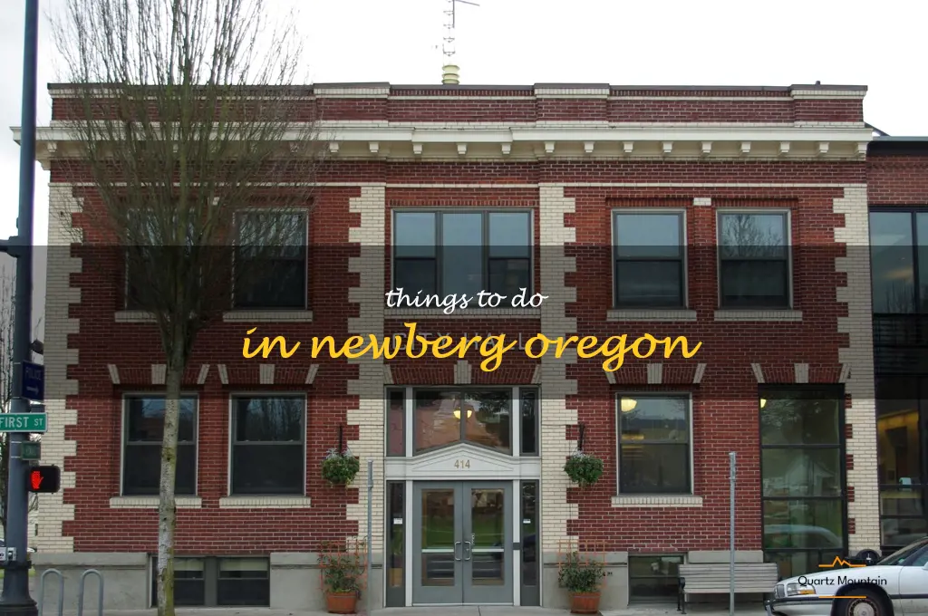 things to do in newberg oregon