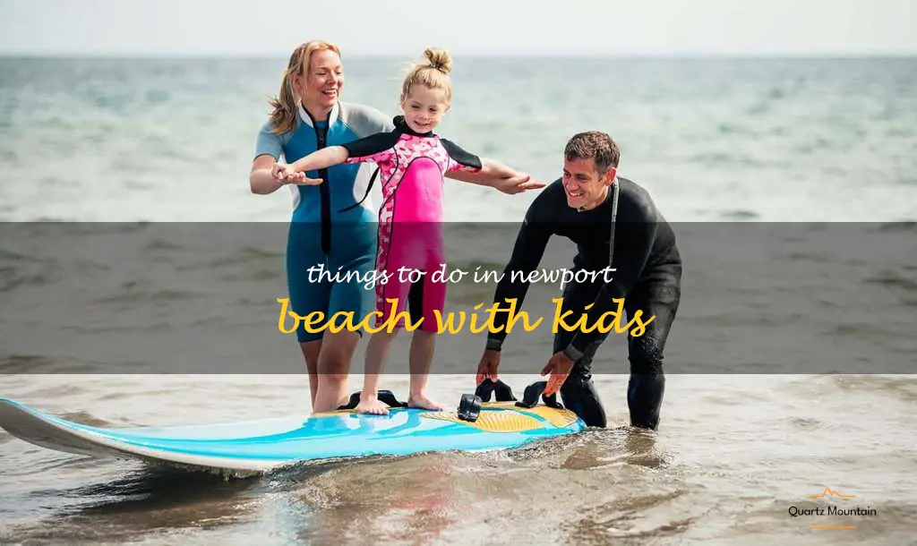 things to do in newport beach with kids