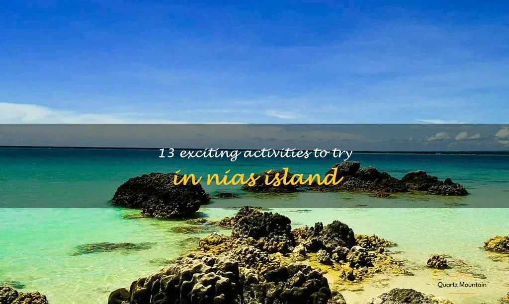 things to do in nias island