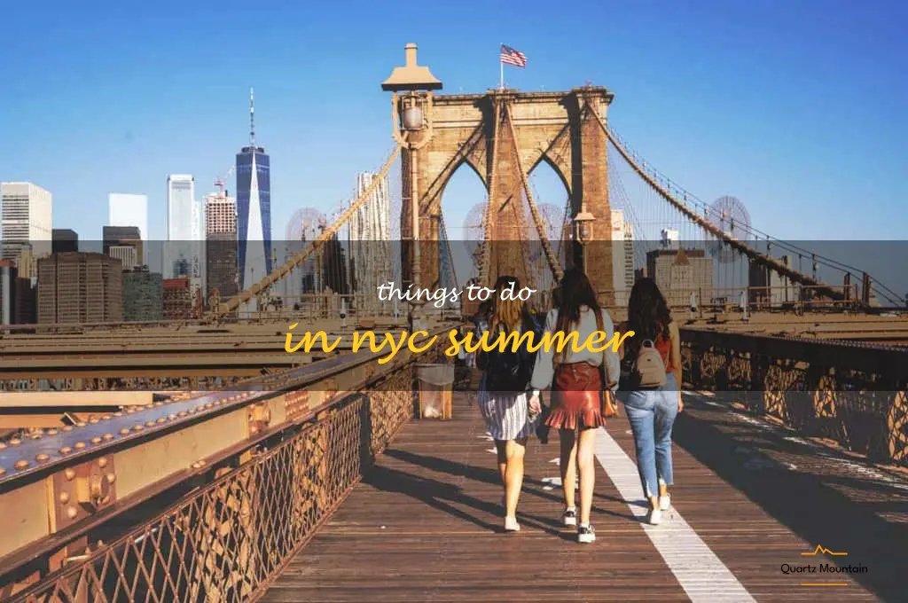 things to do in nyc summer