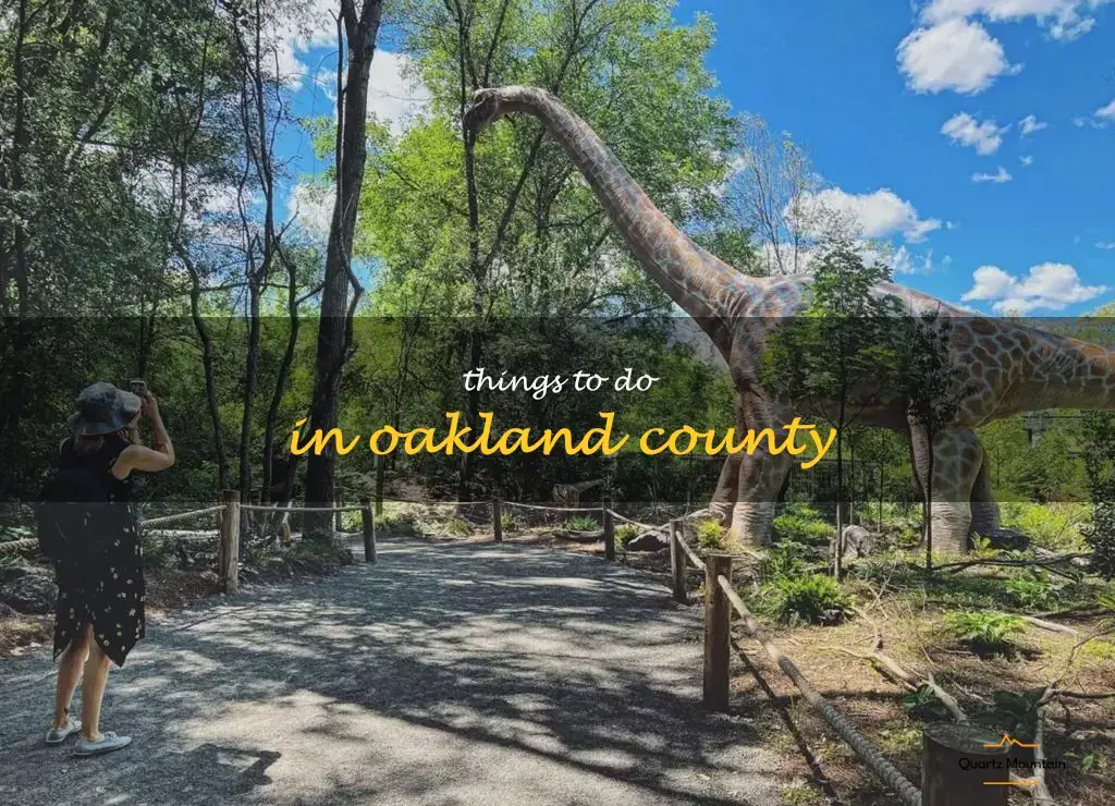things to do in oakland county