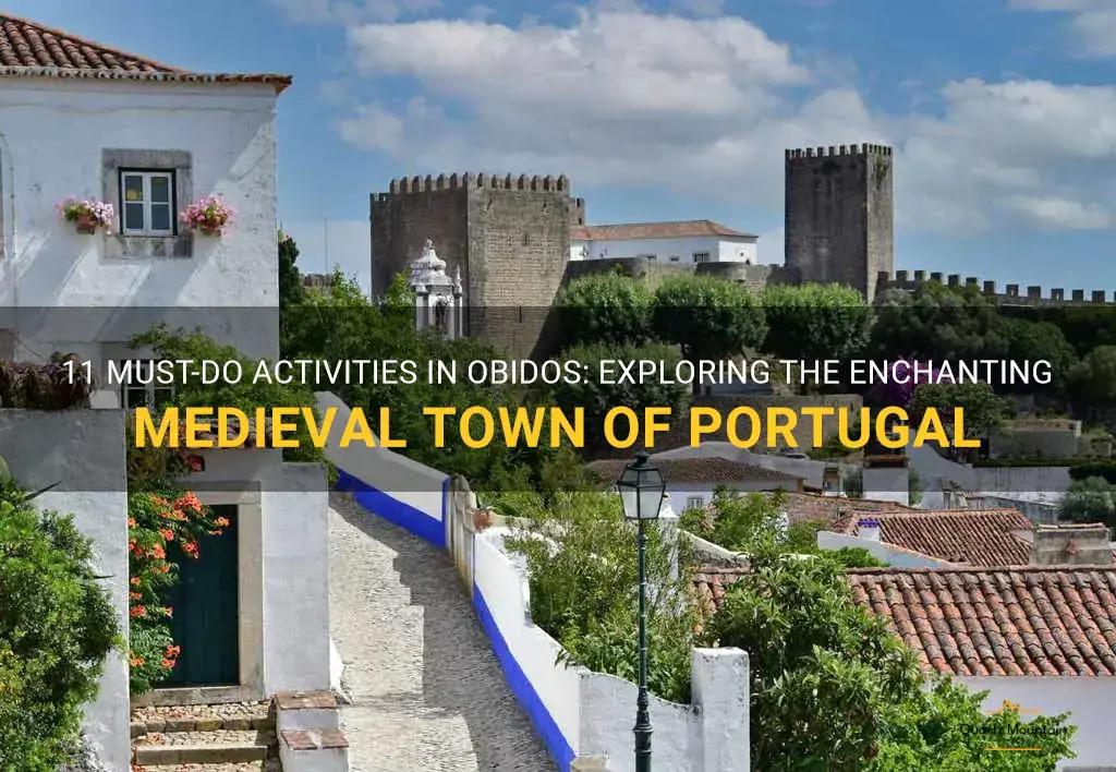 things to do in obidos