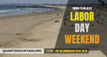 OC Labor Day Weekend: Exciting Activities and Events