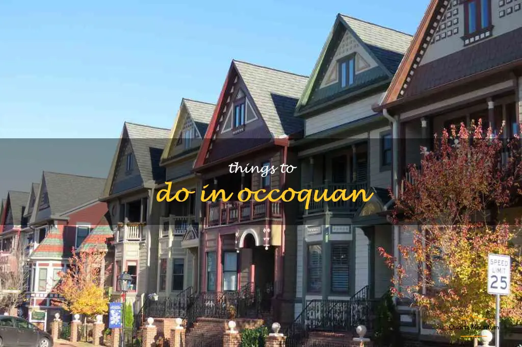things to do in occoquan