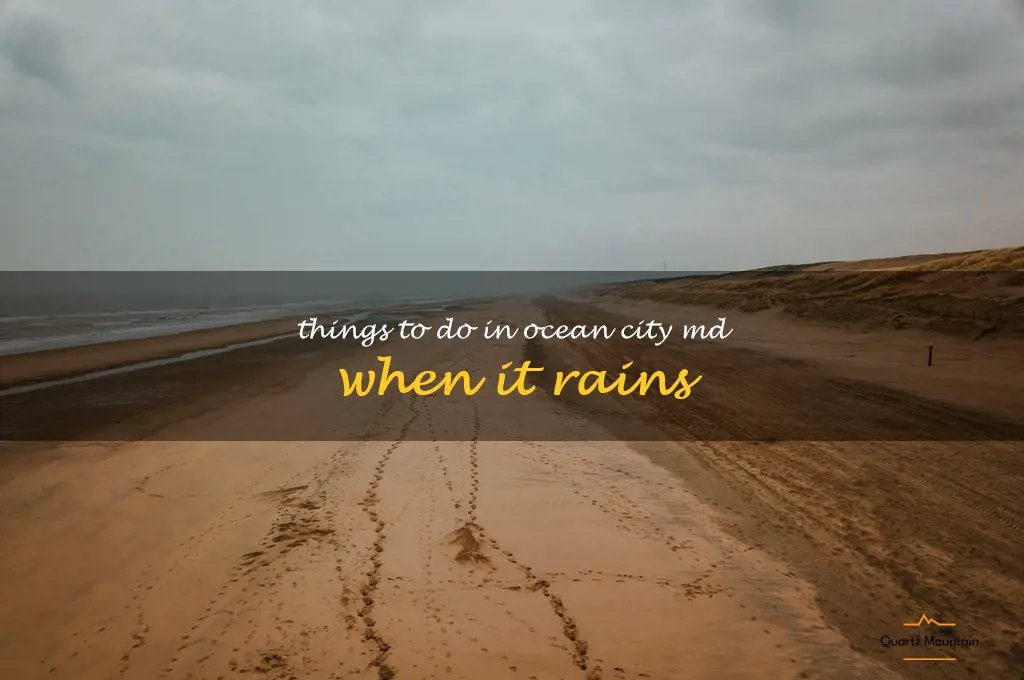 things to do in ocean city md when it rains