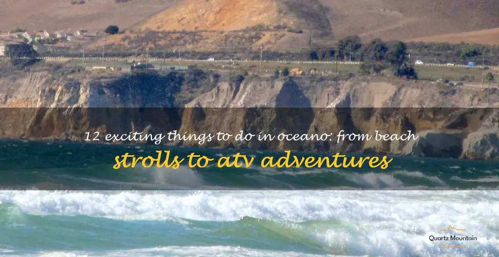 things to do in oceano