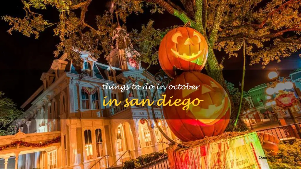 things to do in october in san diego