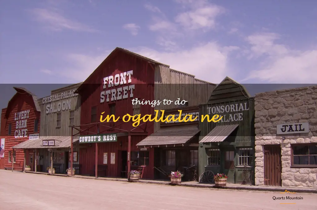 things to do in ogallala ne