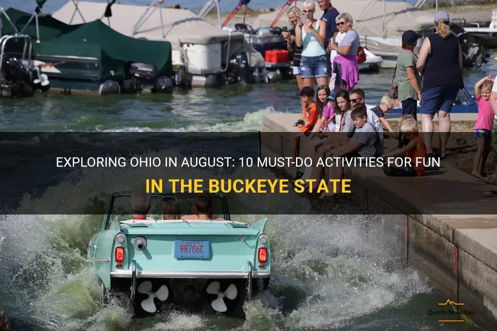 things to do in ohio august