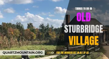 10 Must-See Attractions in Old Sturbridge Village