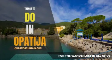 Exploring the Gems of Opatija: Top Things to Do in Croatia's Beautiful Coastal Town