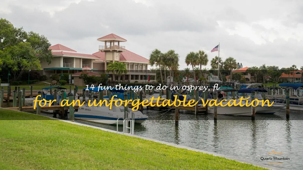 things to do in osprey fl