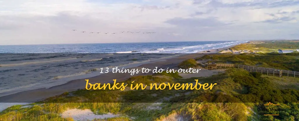 things to do in outer banks in november