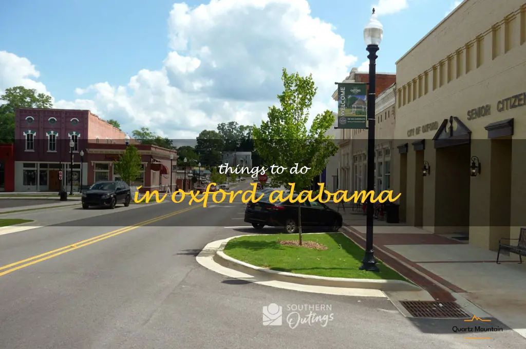 things to do in oxford alabama