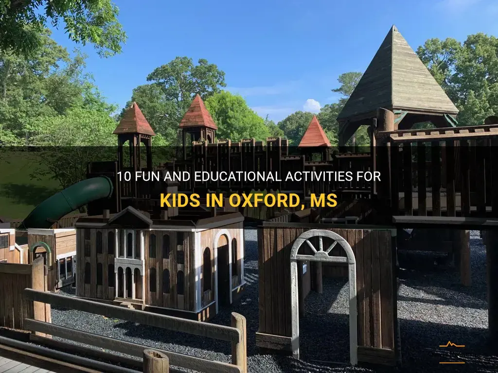 things to do in oxford ms for kids