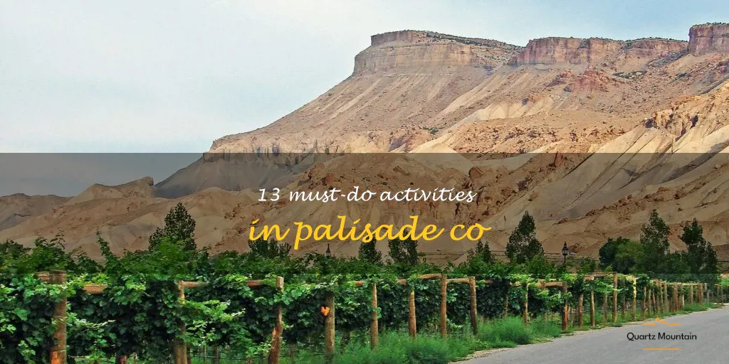 things to do in palisade co