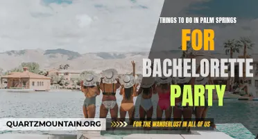 13 Fun Ideas for a Palm Springs Bachelorette Party