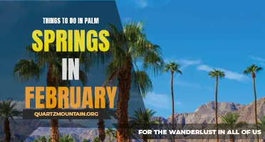 Escape the Winter Chill: Exciting Activities to Experience in Palm Springs in February