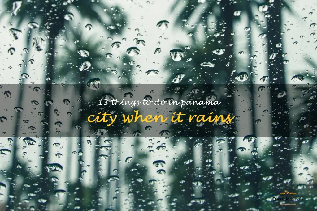 things to do in panama city when it rains