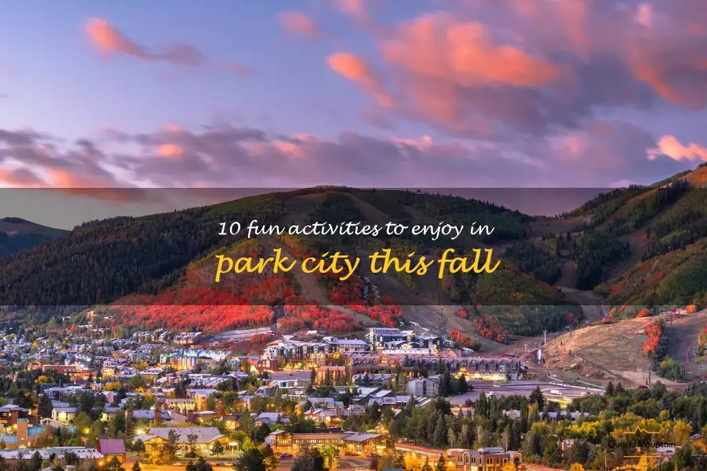 things to do in park city in the fall