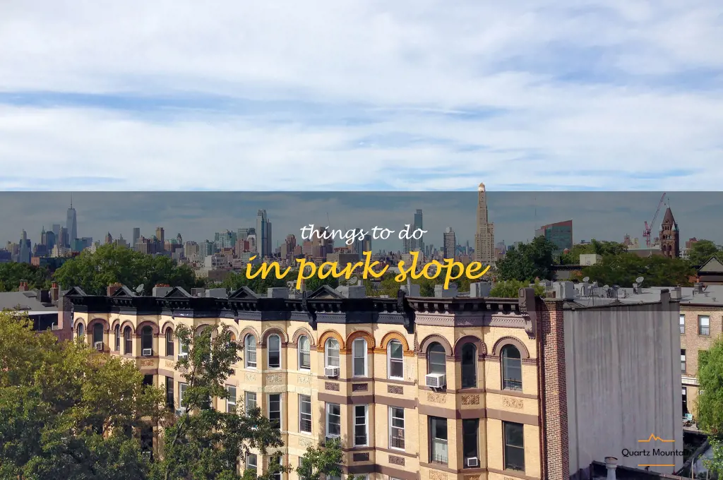 things to do in park slope