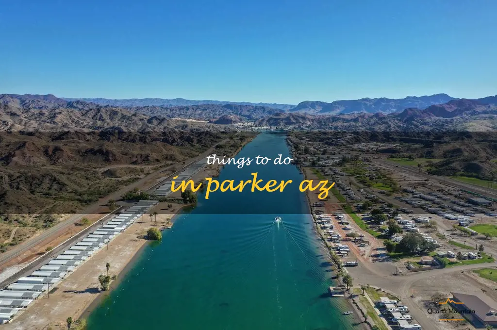 things to do in parker az