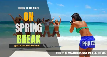 10 Must-Do Activities in PCB on Spring Break