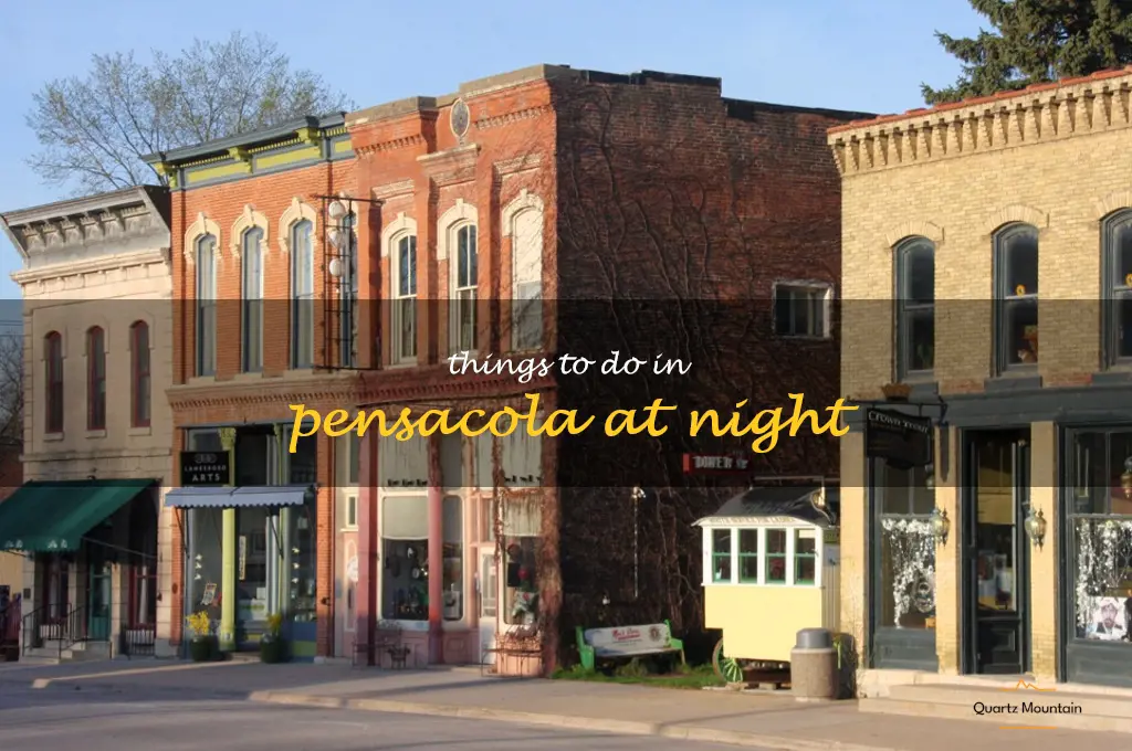 things to do in pensacola at night