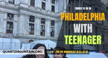 10 Exciting Things to Do in Philadelphia with Your Teenager