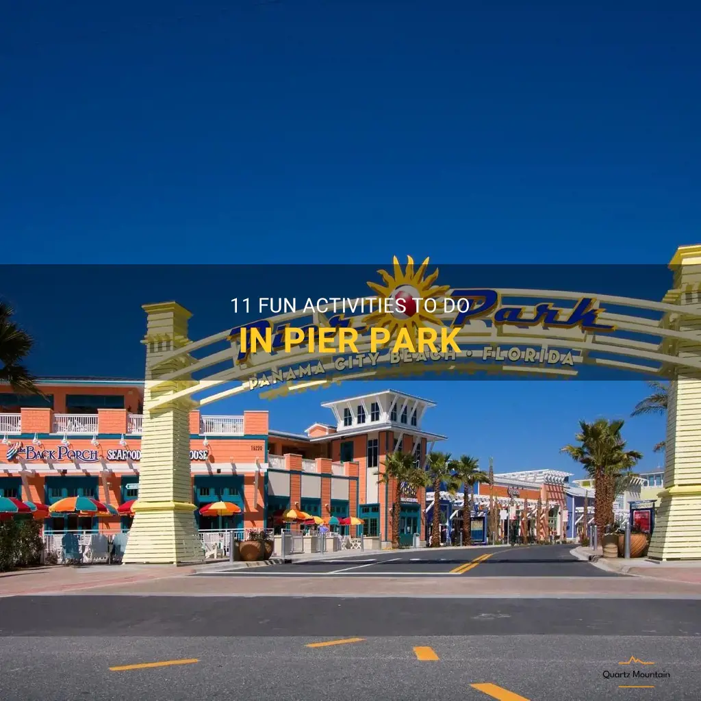 things to do in pier park