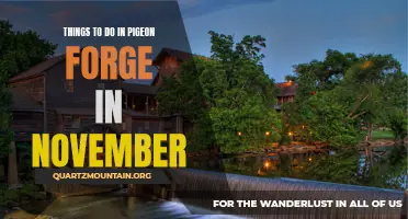 11 Must-Do Activities in Pigeon Forge in November