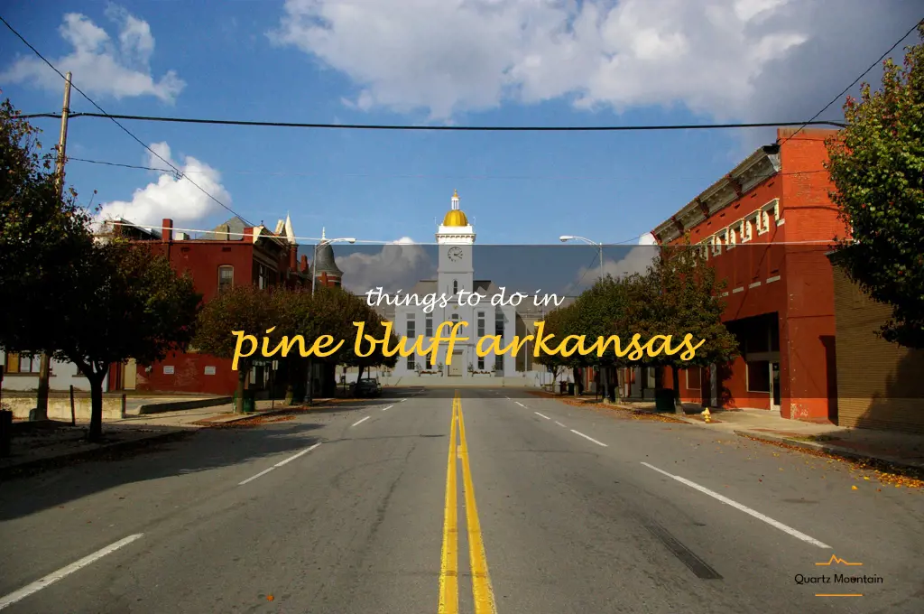 things to do in pine bluff arkansas