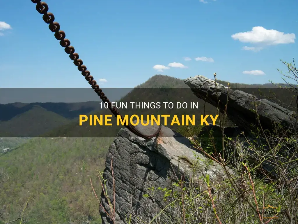 things to do in pine mountain ky