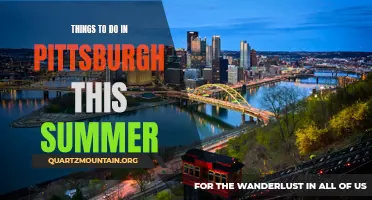 10 Best Summer Activities in Pittsburgh.