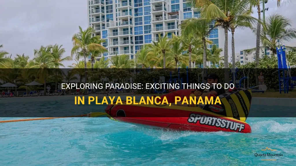 things to do in playa blanca panama