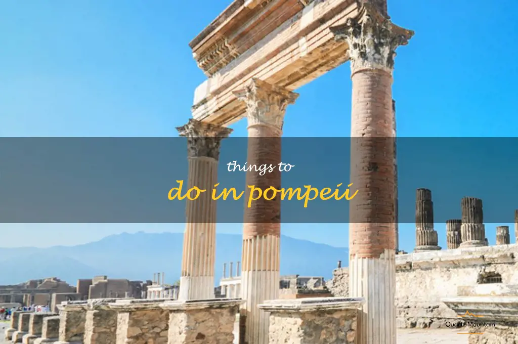 things to do in pompeii