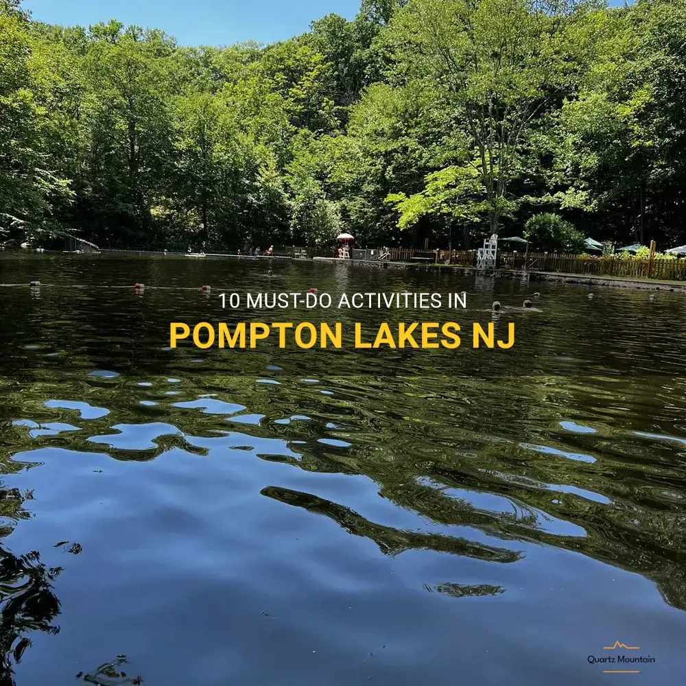 things to do in pompton lakes nj