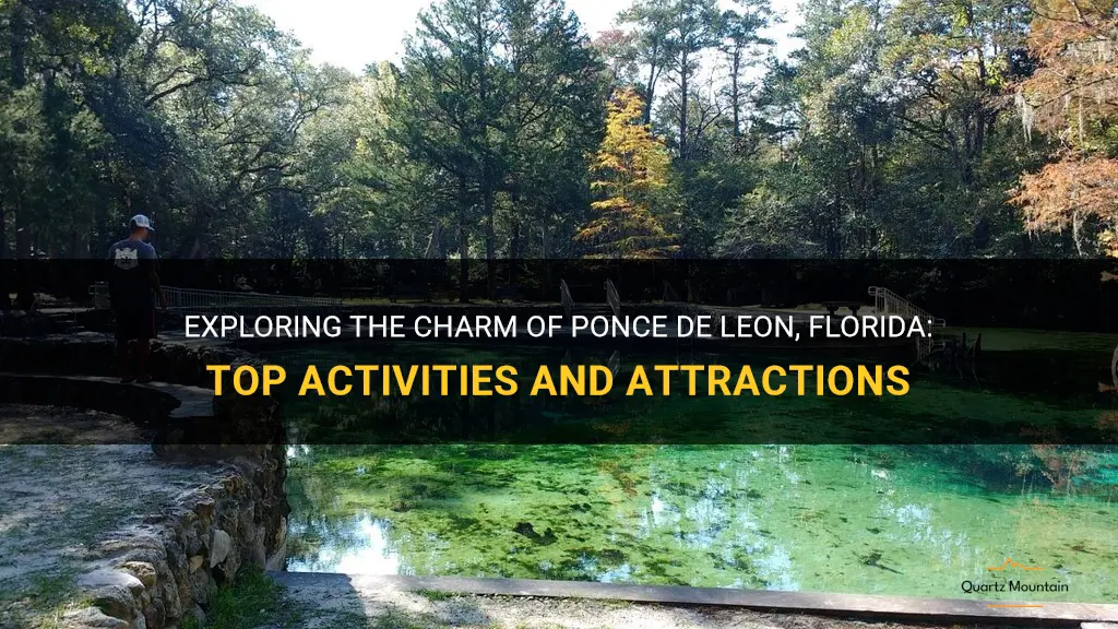 things to do in ponce de leon florida