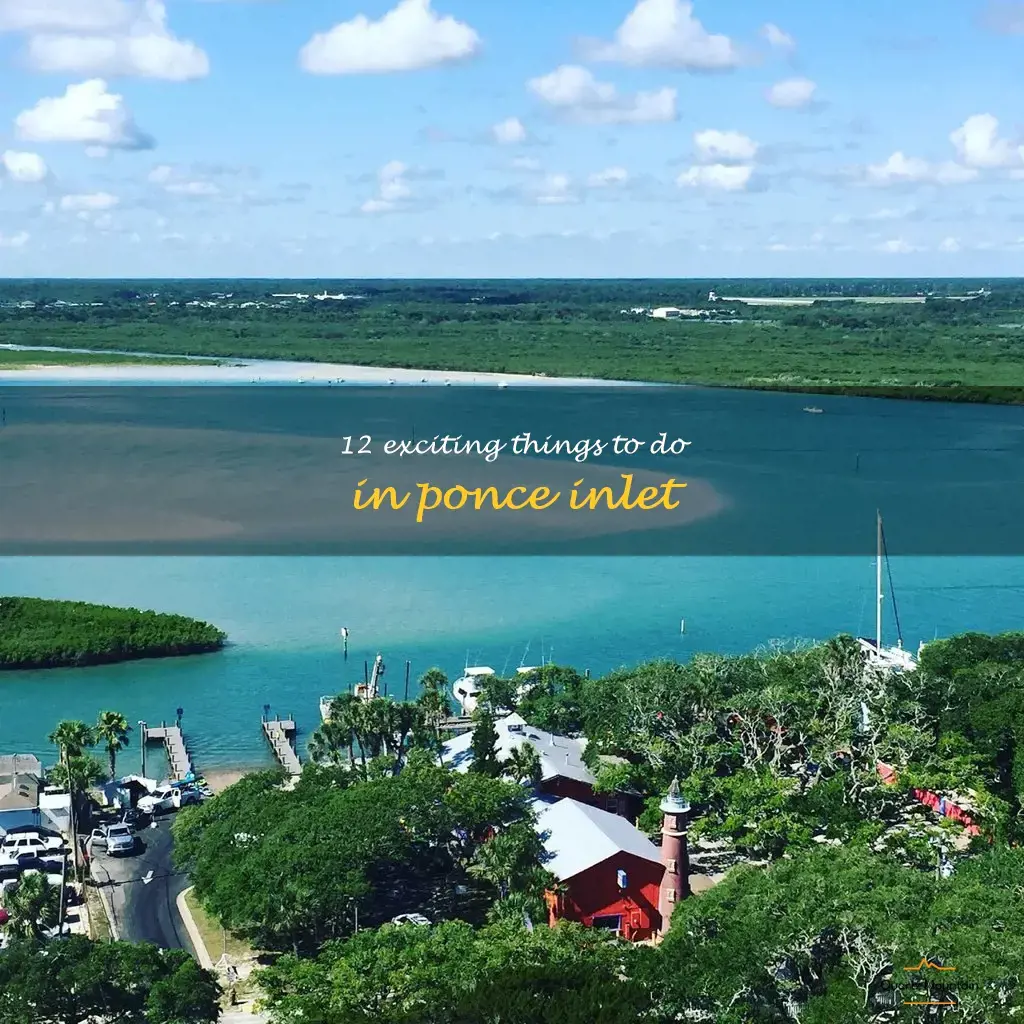 things to do in ponce inlet
