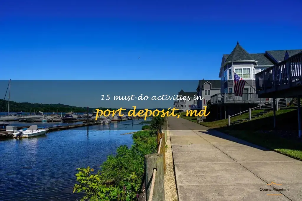 things to do in port deposit md
