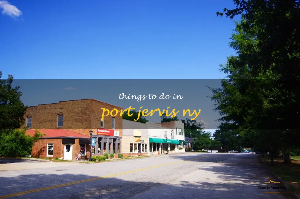 things to do in port jervis ny