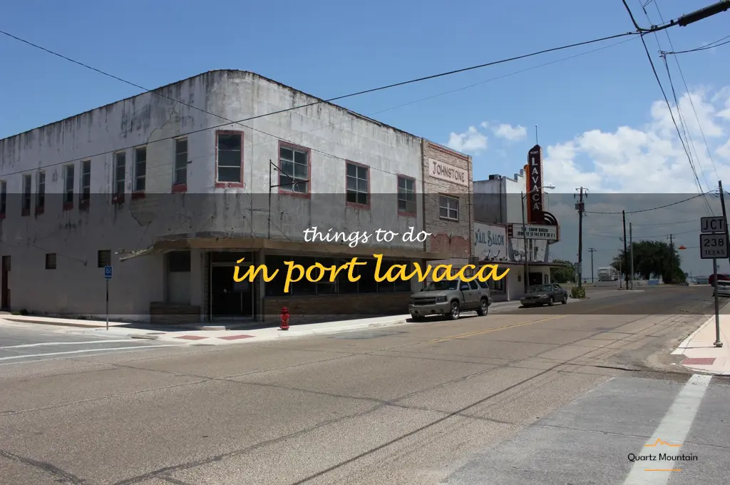 things to do in port lavaca