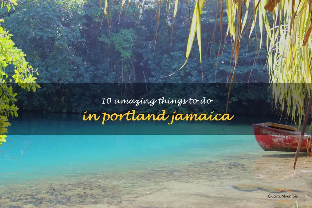 things to do in portland jamaica